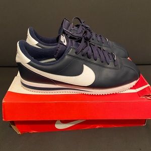 Blue Cortez Basic Leather